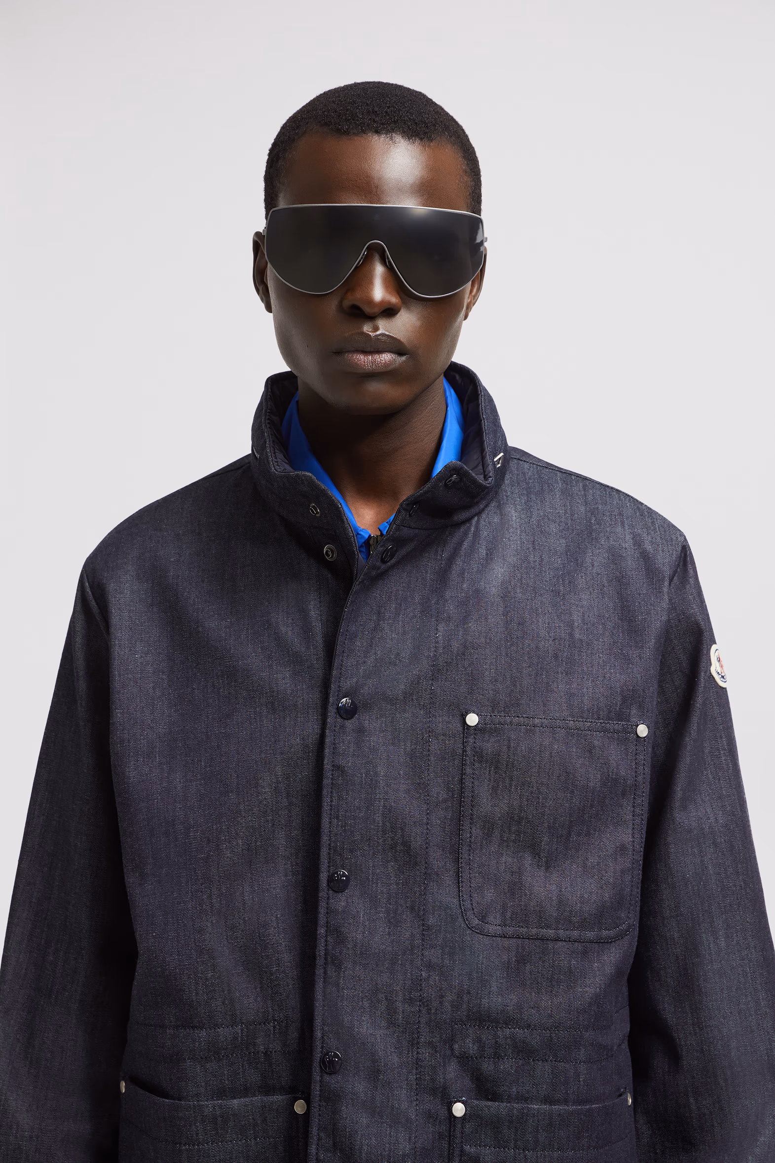 Tanium Pilot Sunglasses MATTE FROZEN Moncler 2